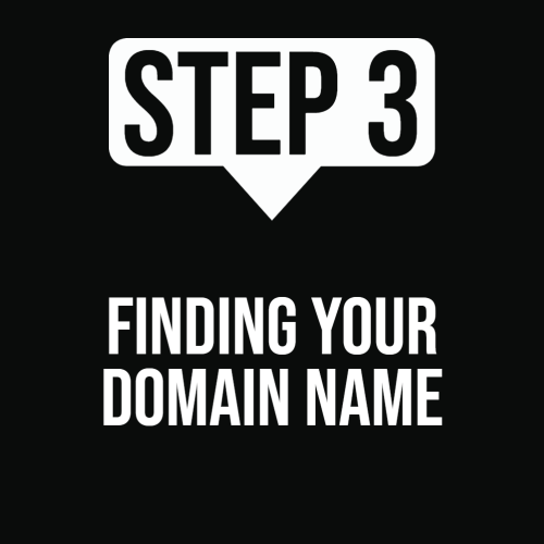 Finding Your Domain Name