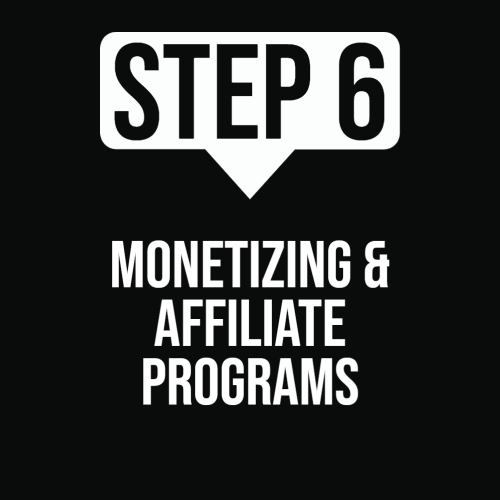Monetizing and affiliate programs
