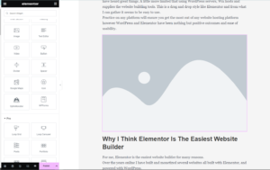 What is the easiest website builder to use